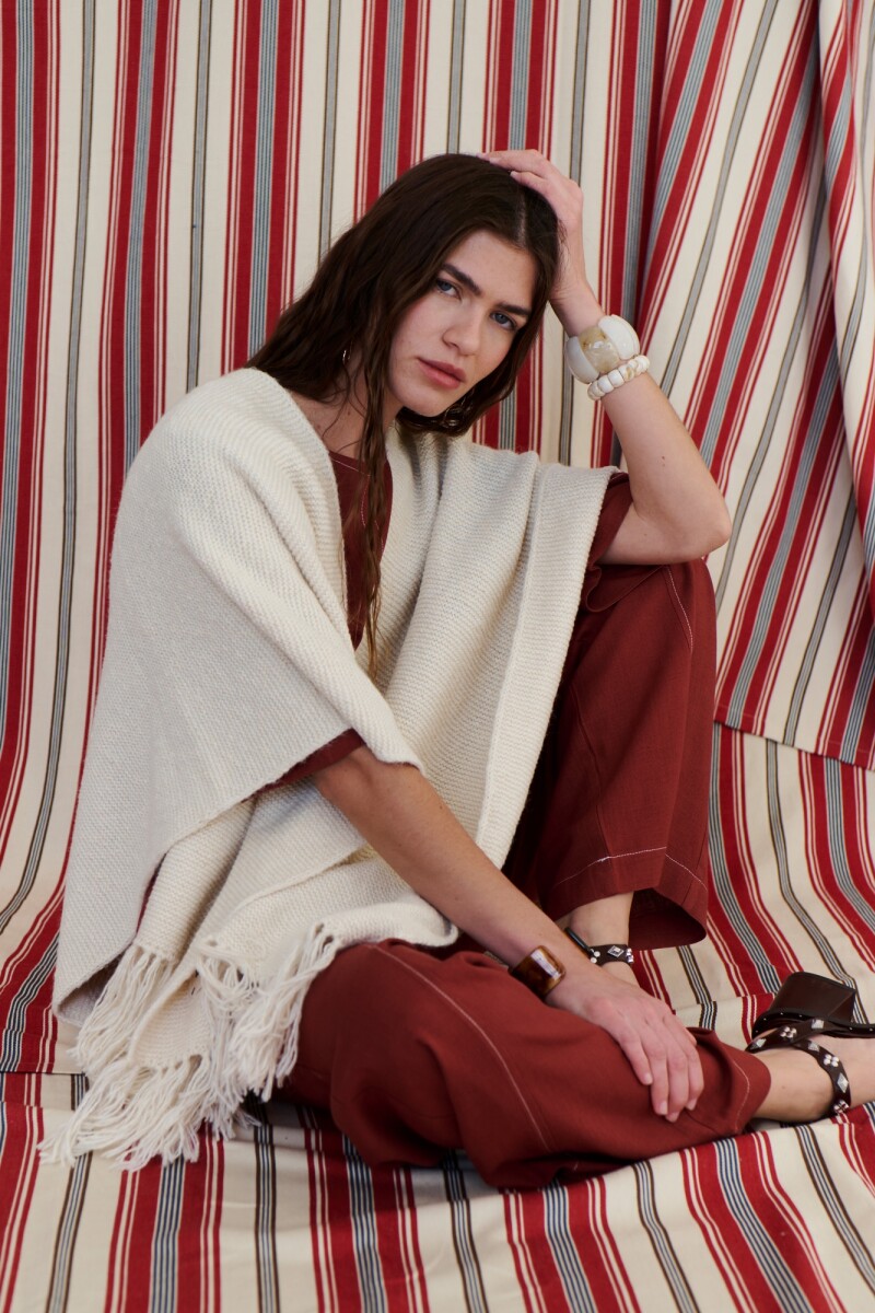 RUANA NATURAL NATURAL