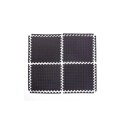 ALFOMBRA PISO GOMA EVA 60X60X1,2CM X 4UNDS NEGRO