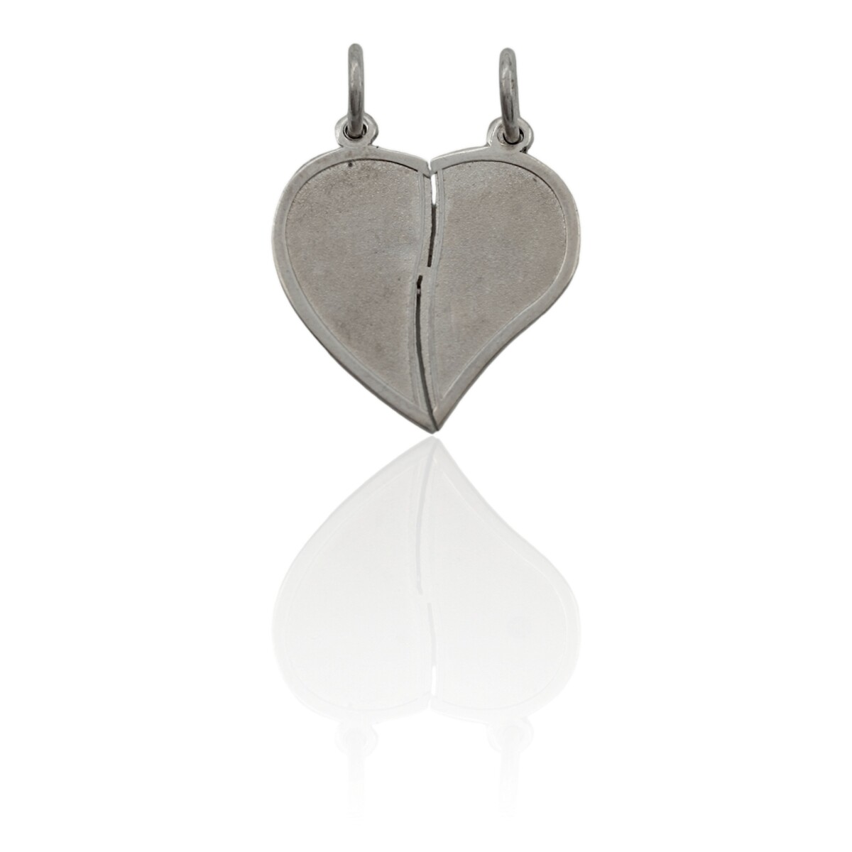 Dije Corazón de la amistad-Plata 925-Sin Piedra-CP3273 - sinpiedra 