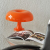 Lampara de mesa retro Mushroom naranja