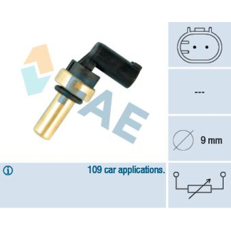 BULBO INTERRUPTOR CHEVROLET SENSOR TEMP. AGUA CRUZE-SONIC - BULBO INTERRUPTOR CHEVROLET SENSOR TEMP. AGUA CRUZE-SONIC -