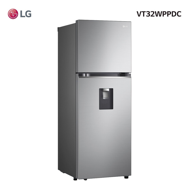 Refrigerador LG Inverter 340l Vt32wppdc Color Gris Refrigerador Lg Inverter 340l Vt32wppdc Color Gris
