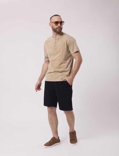 Short lino negro