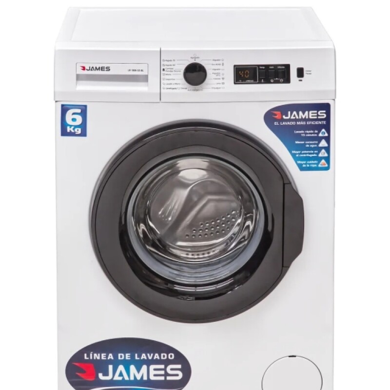 Lavarropas James Lr1006 G5 6k Carga Frontal Lavarropas James Lr1006 G5 6k Carga Frontal