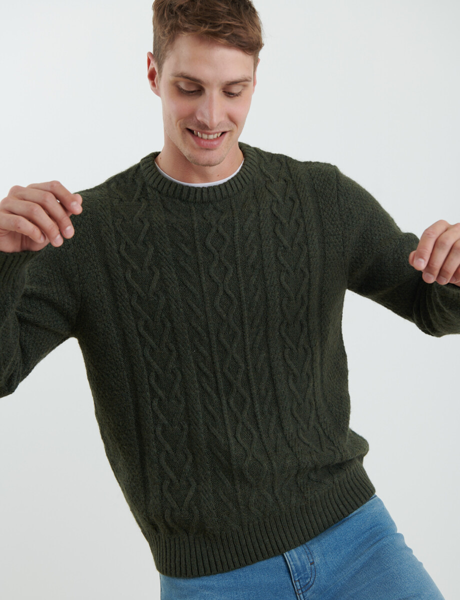 470758 SWEATER FERAUD Verde