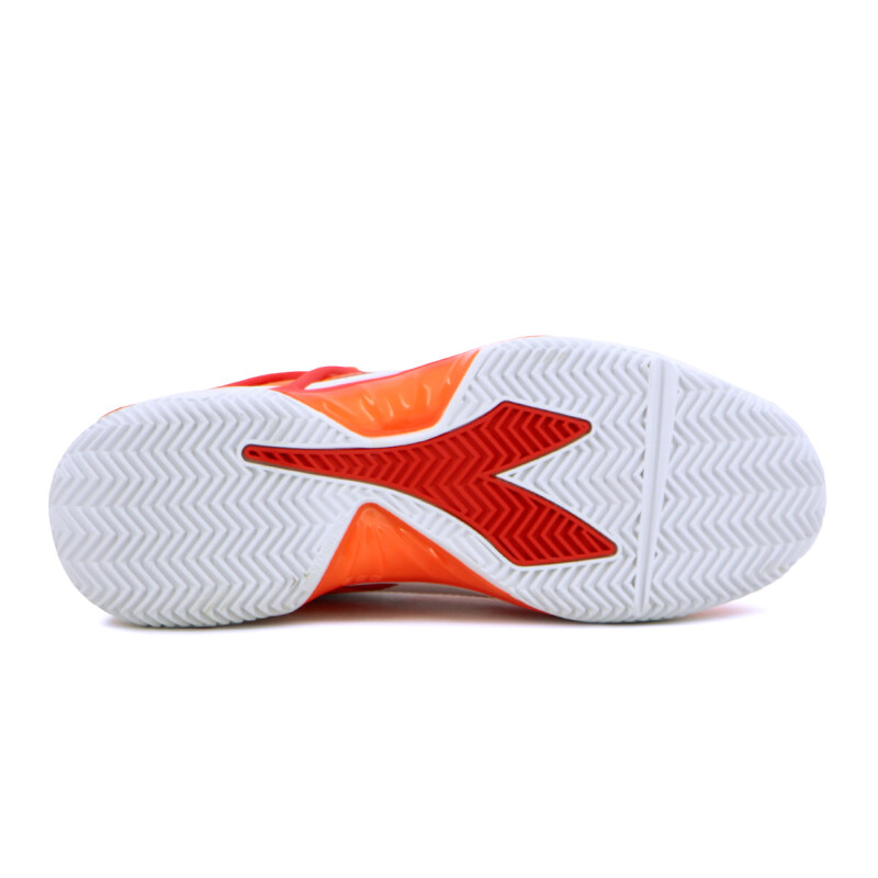 Championes Diadora Tennis Clay Naranja-Blanco