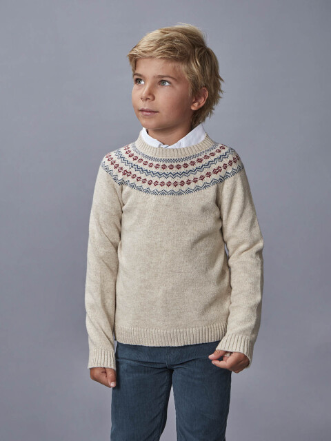 Jersey Greca Topo Melange