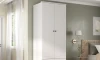 Ropero Americano PLUS 2 puertas + 2 Cajones - 100%MDF Blanco