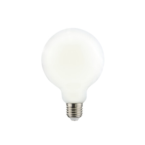 Lámpara LED vintage globo opal E27 7W luz cálida IX1864