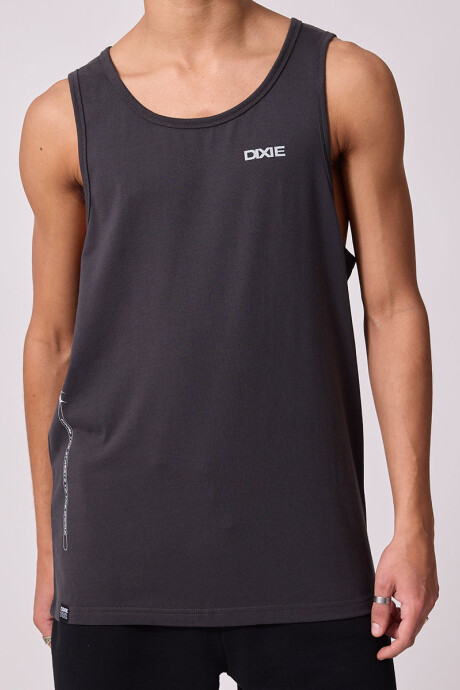 MUSCULOSA SALCO DIXIE Gris Oscuro