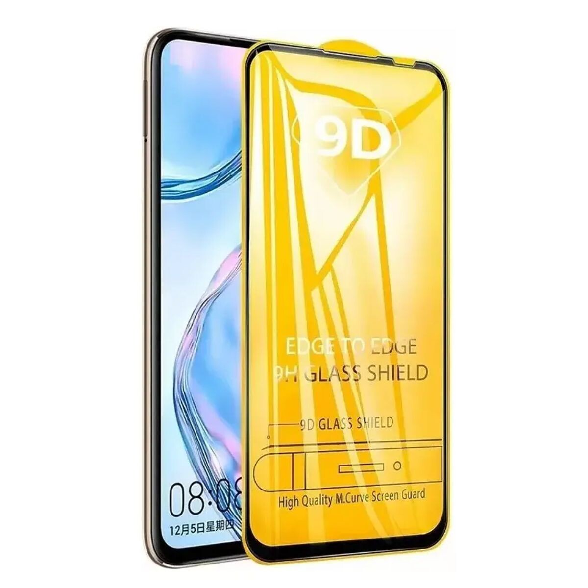 Vidrio templado 9D Iphone 16 Pro Max 