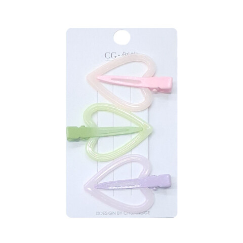 Broches pinzas corazón 3pcs Broches Pinzas Corazón 3pcs