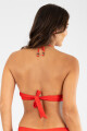 Top halter Hot red