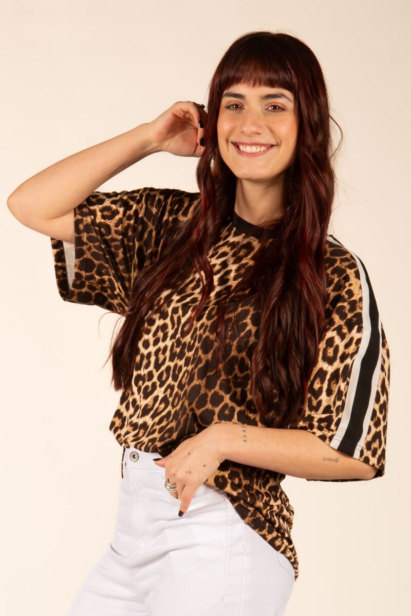 Remera Tijuana Leopardo