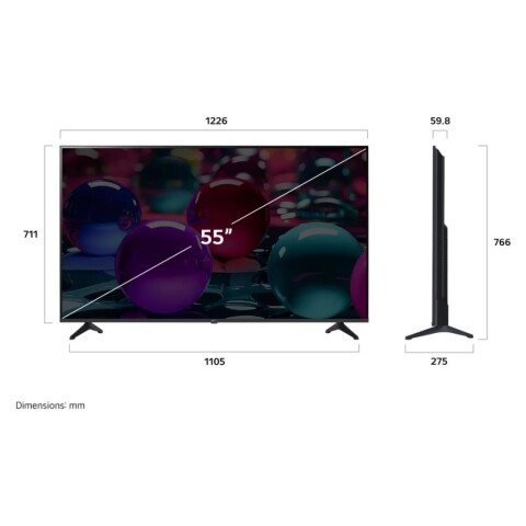 Smart TV LG 55" 4K UHD webOS 55UA7300PSB Smart TV LG 55" 4K UHD webOS 55UA7300PSB