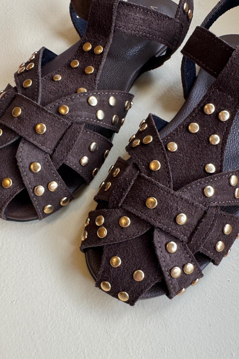 Sandalia Luz - Chocolate 