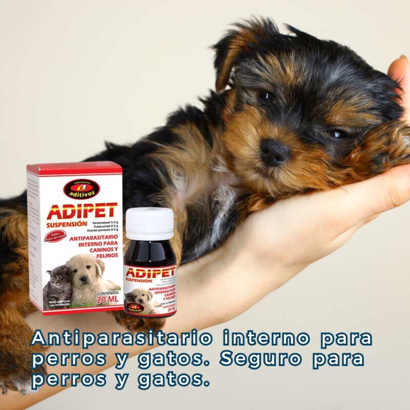ADIPET JARABE ANTIPARASITARIO SUSPENSIÓN 20 ML ADIPET JARABE ANTIPARASITARIO SUSPENSIÓN 20 ML