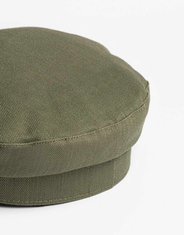 Boinas Boina De Algodón - Verde Militar