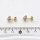Caravanas En Oro 18K Y Brillantes Caravanas En Oro 18K Y Brillantes