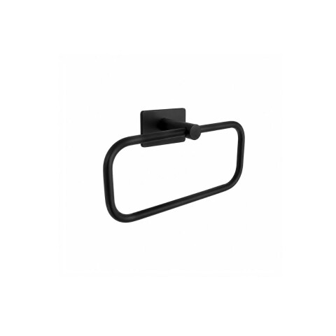 Toallero Aro autoadhesivo Negro Mate GC Toallero Aro Autoadhesivo Negro Mate Gc