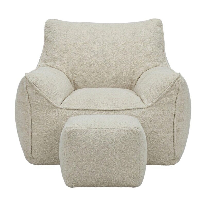 SILLON PUFF C/POSA PIE 105X100X70CM Unica