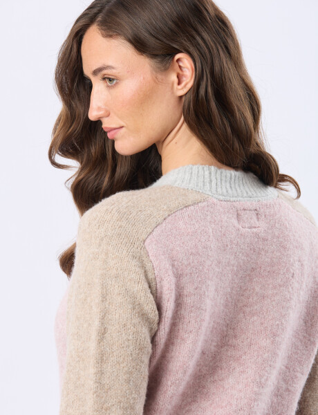 BUZO TEJIDO DE ABRIGO Rosa