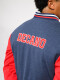 Campera Bomber Vent Nacional Hombre Azul Marino, Rojo
