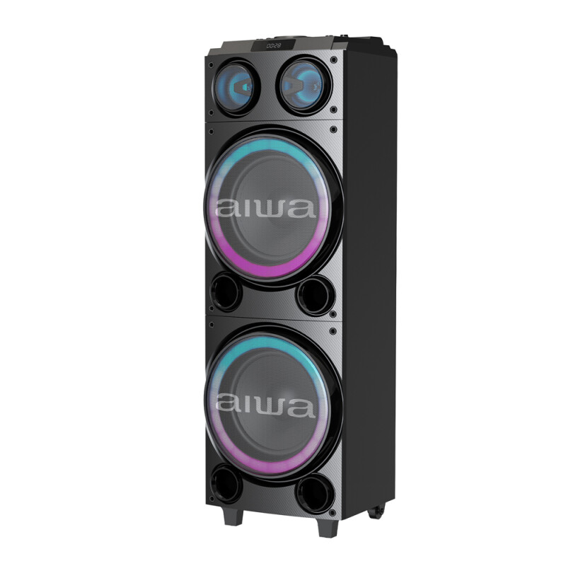 Torre de Sonido Bluetooth AIWA 1000W PMPO TWS Luces LED | AWPOC14 Torre de Sonido Bluetooth AIWA 1000W PMPO TWS Luces LED | AWPOC14