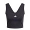 Top de Mujer Adidas Essentials Small Logo Negro