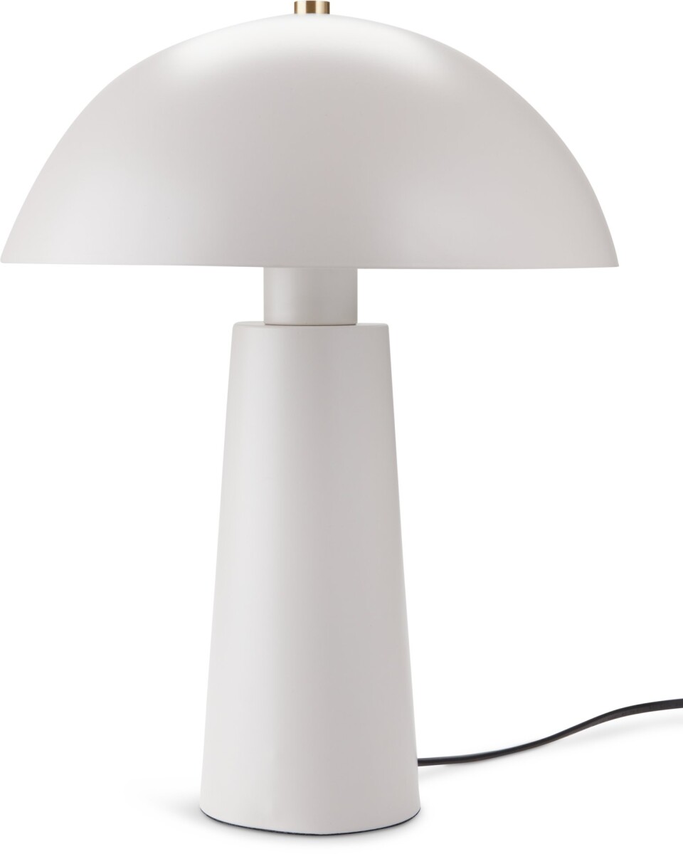 Lámpara de mesa MARKUS Ø25xA35cm gris 