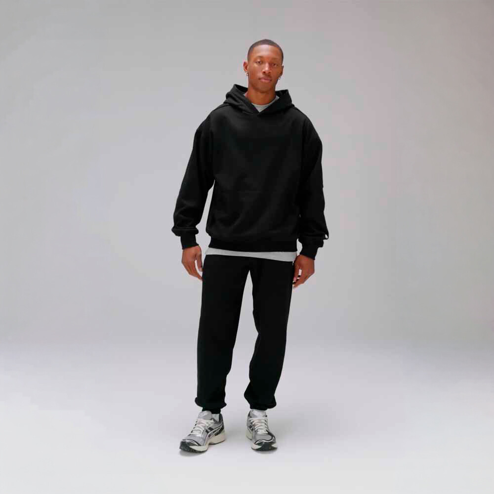Polera The Go-To Oversized Hoodie Hombre Truffle