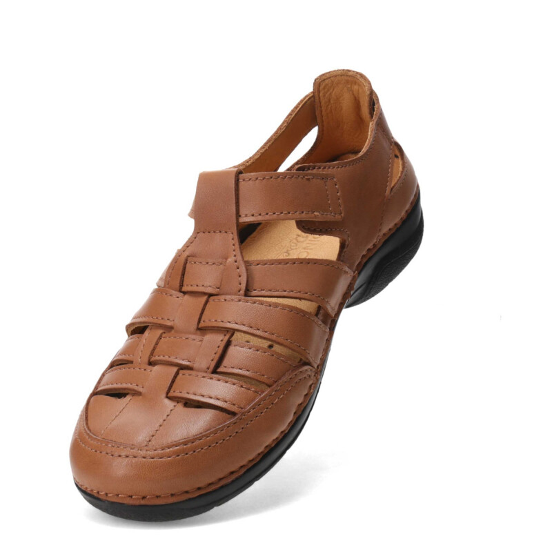 Sandalias de Mujer Lombardino Casual Cristine Marrón Herrumbre