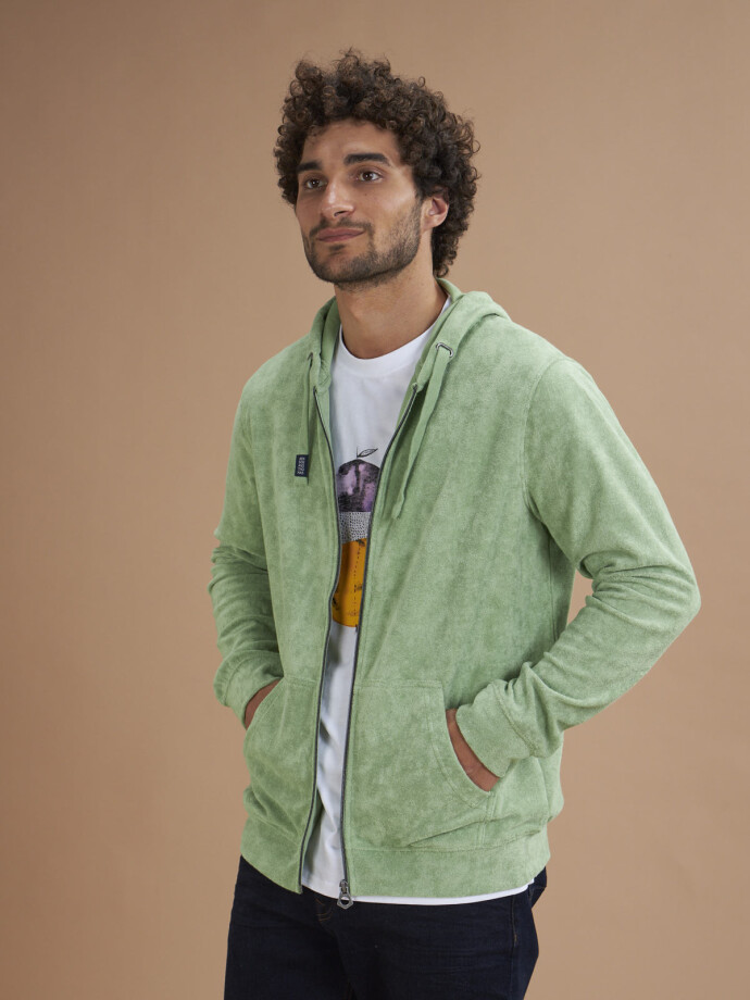 FLEECE CANOPU VERDE