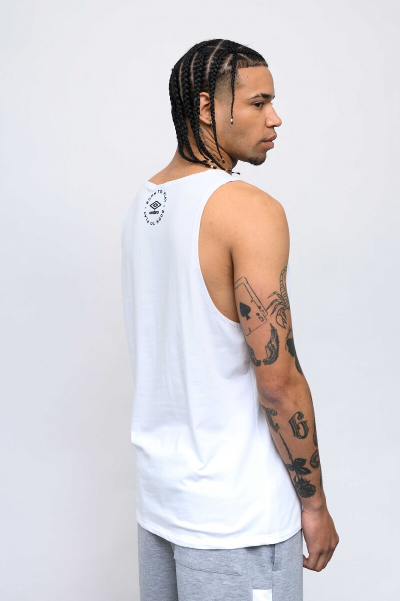 MUSCULOSA UMBRO WAVE Blanco