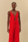 BLUSA PLISADA Rojo