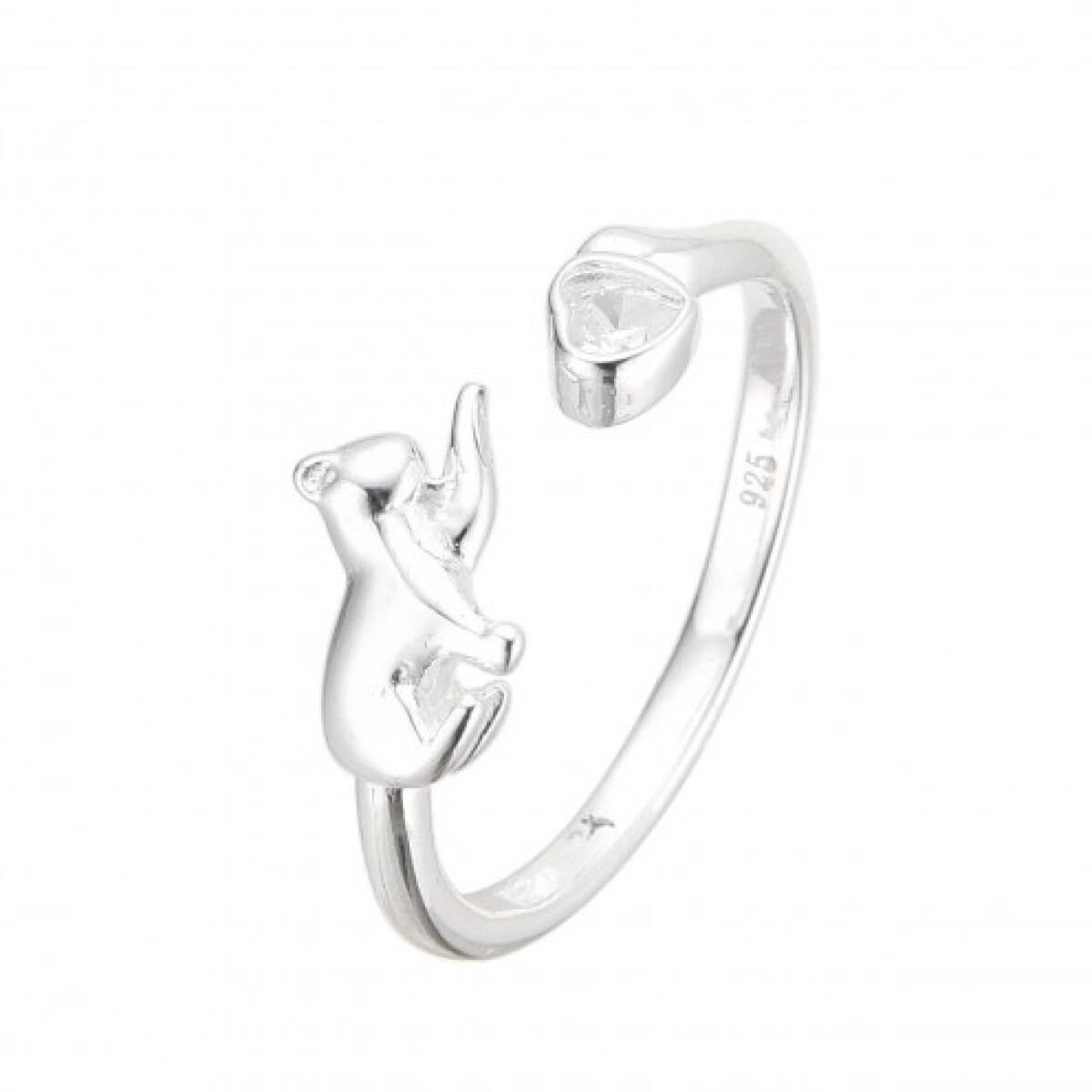 Anillo de plata 925, GATITO. 
