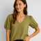 Blusa Zaphra Verde Oliva