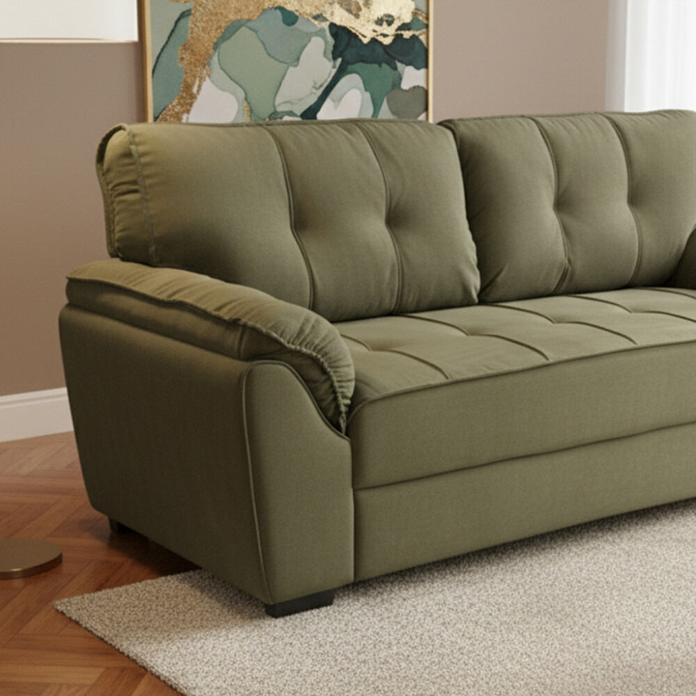 Sillón 3 Cuerpos - Montana Microfibra Verde