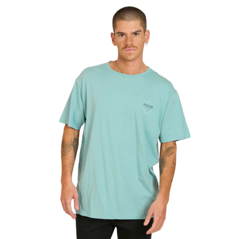 Remera Volcom Occupied - Verde Remera Volcom Occupied - Verde