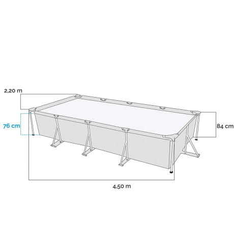 Piscina Intex Estructural 7127 L 450x220x84 Inx028273