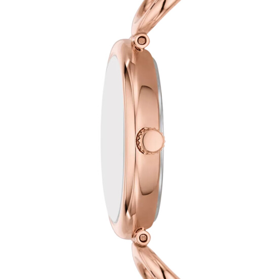 Reloj FOSSIL CARLIE Acero Oro Rosa Esfera 30mm 0