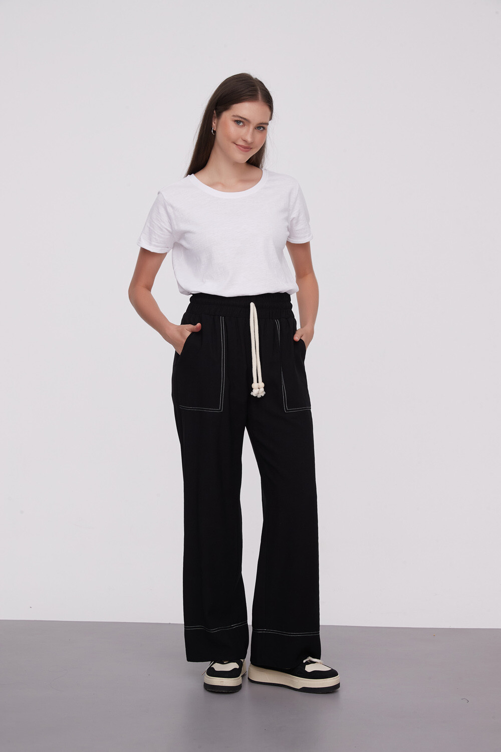 Pantalon Crescent Negro