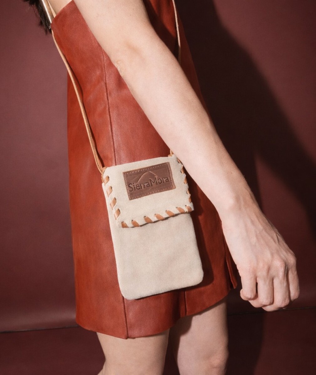 Cel Bag Gamuza - Arena 