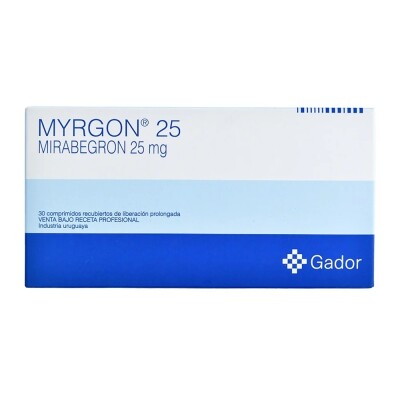 Myrgon 25 Mg. 30 Comp. Myrgon 25 Mg. 30 Comp.