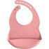 Babero silicona BUBA lisos rosa