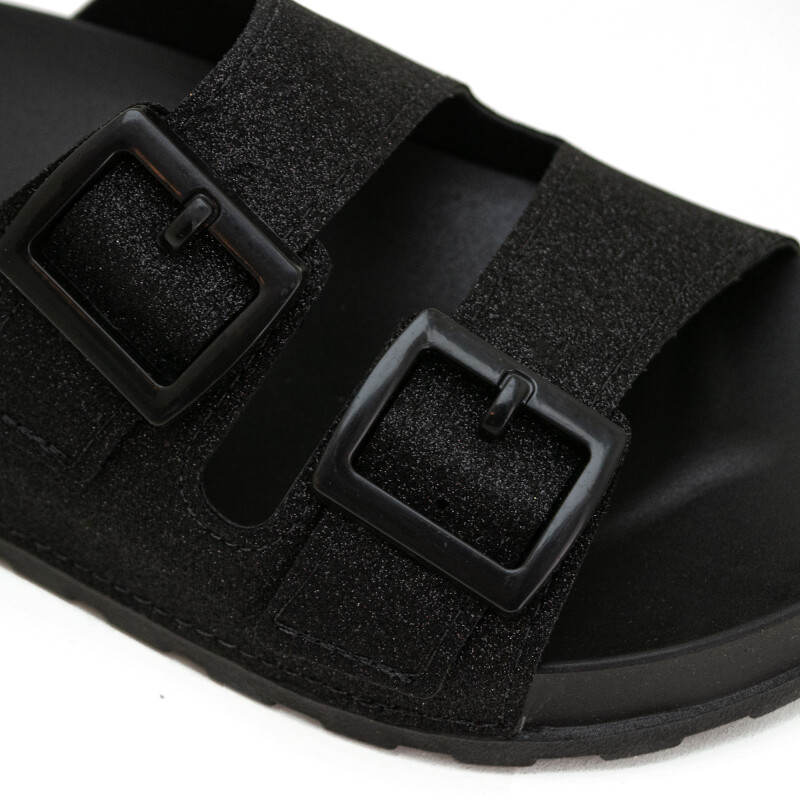 Sandalias Moleca Zuecos de Mujer - 5436.401-13251 Negro-negro