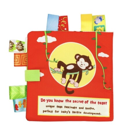 Libro Textil Para Bebés 24QH04 Colores Y Patrones 001