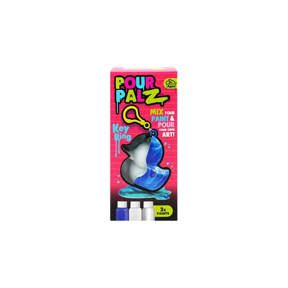 Llavero Mini Patito Pour Palz Color Sorpresa 