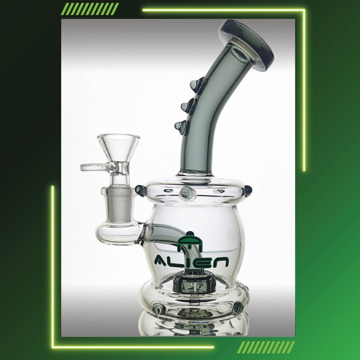 BONG ALIEN MINI CON PERC 15CM - AL2284 