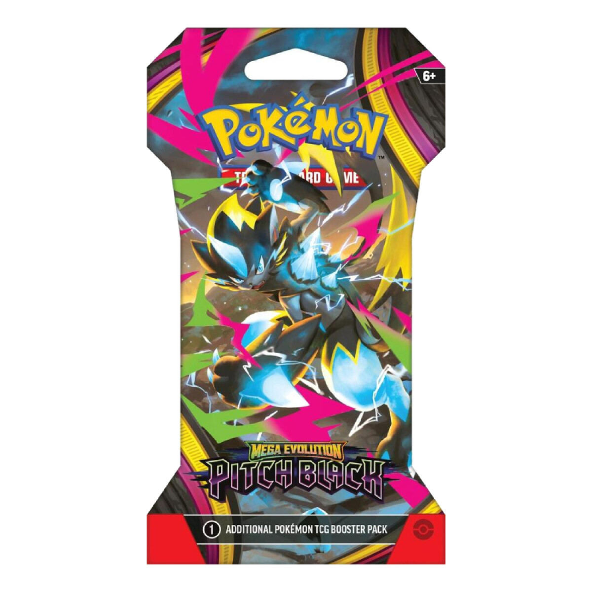 Pokemon Sleeved Booster Case - Mega Evolution - Pitch Black 